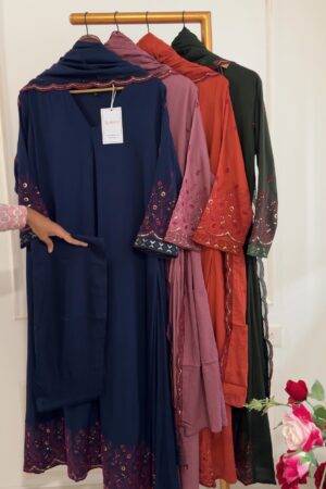 SZ1133 - Rayon Crush Suit