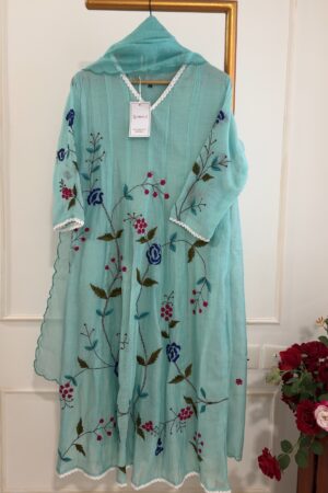 SZ1137 - Mul chanderi suit