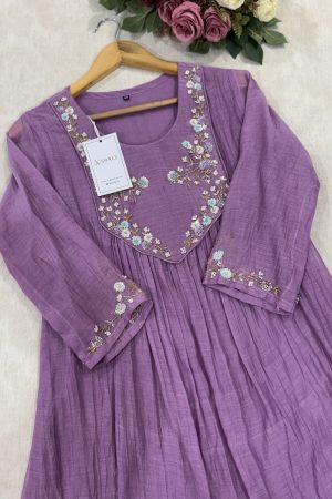 SZ1152 - Mul chanderi suit