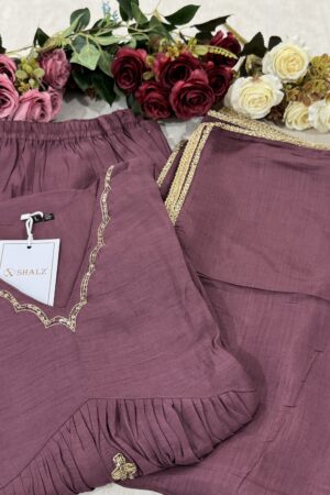 SZ1207 - Soft chanderi suit