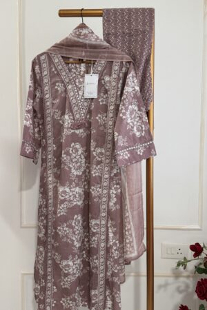 SZ1223 - Cotton straight suit set