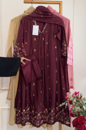 SZ1236 - Crepe Silk Suit Set